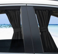 画像のような感じで車の助手席と運転席につけられるカーテンを探し Yahoo 知恵袋