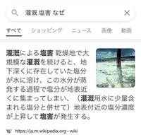 地下深くに塩分が存在する理由を教えて欲しいです 塩湖が干上 Yahoo 知恵袋