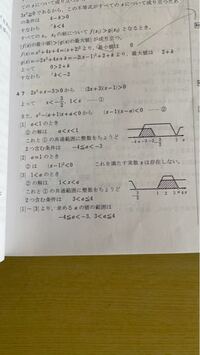 ここの答えの1個が 4以上から 3未満なんですが 以上たがらマイナス4も Yahoo 知恵袋