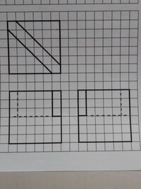 三面図を立体にする問題が分かりません 図形が得意な方がいらっし Yahoo 知恵袋