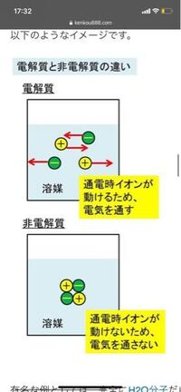電解質において イオンが動けることって電気を通すことになるのですか Yahoo 知恵袋