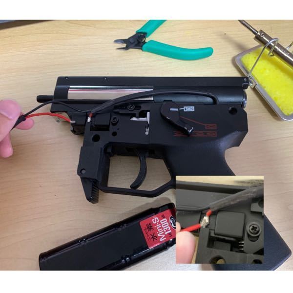 Mk 16MOD 電動エアガン 動作確認してないのでジャンク品扱いで※