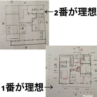 2階トイレの位置について質問失礼します 1階部分は決まり 2階の間取りは Yahoo 知恵袋