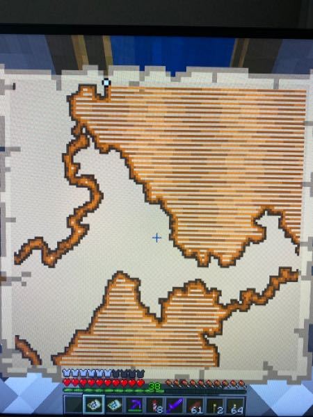 マイクラの質問です 製図家から森林探検家の地図をもらった Yahoo 知恵袋