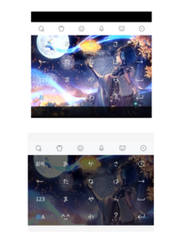 Simejiのキーボード設定について 画像を選択した時は普通なのですが Yahoo 知恵袋
