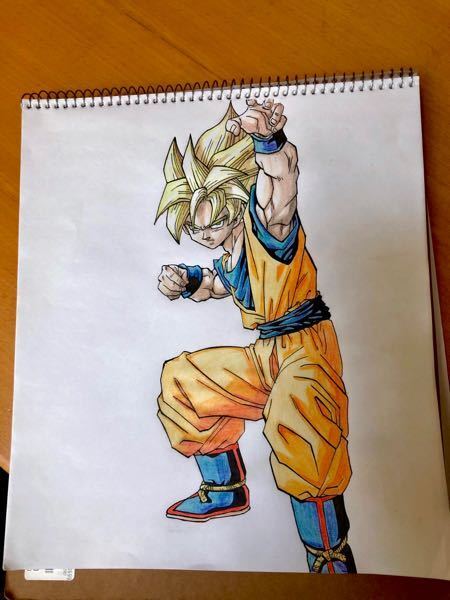 中学生の時に描いた絵が出てきたのですが どうですか ドラゴンボ Yahoo 知恵袋