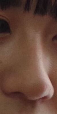 どうすれば鼻先はたかくなりますか 今こんな感じの鼻で 中間地点 は Yahoo 知恵袋