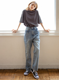 Grlのハイウエストストレートデニムパンツを購入しようと考えているのです Yahoo 知恵袋