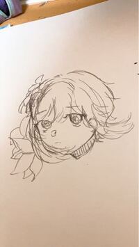 下書き中の原神の蛍ちゃんです どこを直した方がいいかアドバイス Yahoo 知恵袋