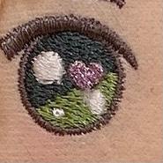 下記のぬいぐるみの目みたいに 手縫いでもこういった刺繍された目 Yahoo 知恵袋