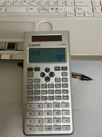 Canonの関数電卓f 7sgで 1 65の計算をしたいの Yahoo 知恵袋