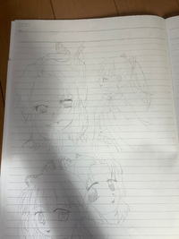 このイラストを赤ペン青ペンで直してもらえますか 小学5年女子で Yahoo 知恵袋