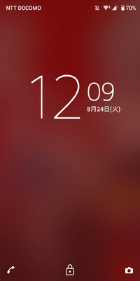 Xperiaaceを使っています 突然待ち受け画面が赤くなりました Yahoo 知恵袋