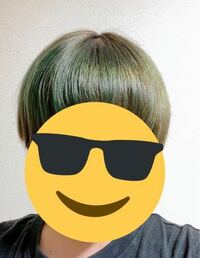 緑髪からの黒染めについて【写真あり】 8月6日に美容院でブリーチをしてもらい、ブルーブラックにしました。現在は色落ちしてこの色なのですが、とても目立つので黒染めをしようかと思っています。

緑っぽい髪色からでも市販の黒染めを使ったらちゃんと黒くなりますか？またおすすめの黒染めを教えて頂きたいです。