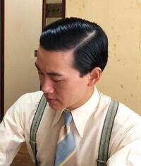昭和初期にはやったようなシチサン分けの髪型にしたいですが 分け目は右と Yahoo Beauty