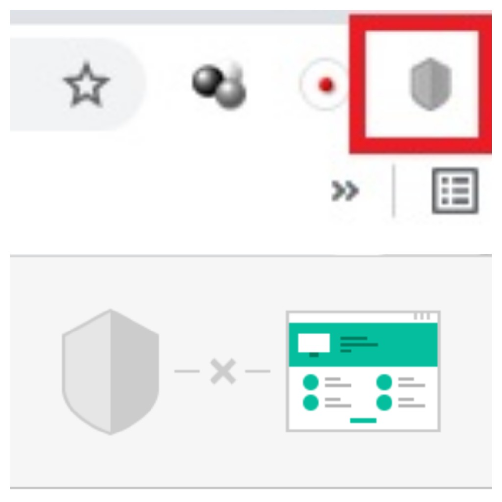 カスペルスキープラグインのアイコンが灰色chromeを開くと前までは常に Yahoo 知恵袋