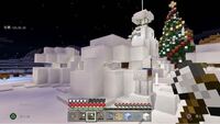Minecraftにて 雪で作ったドームがこのように壊されていました Yahoo 知恵袋