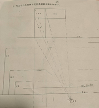建築パースの並行透視図について質問です 添付した画像の書き方が Yahoo 知恵袋