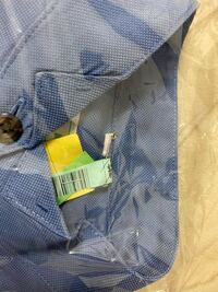 バイトの制服をクリーニングに出して返却するのですが、このバーコード  