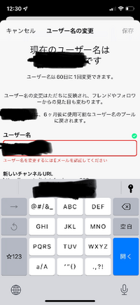 Twitchについて質問です ユーザー名を変更しようとして保存 Yahoo 知恵袋