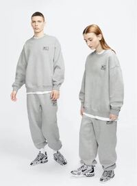 至急でお願いします！！！stussy×NIKEのスウェット(上)についてなん