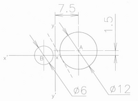 2つの円と共通接線の作図添付の図において 以下の条件を満たして Yahoo 知恵袋