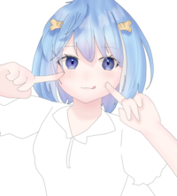 ひさめページ イラストオーダー 小6ですカレコレのヒサメちゃんを描きました誕生日イラストです