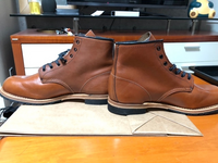 質問ですレッドウイング9416ベックマンを購入してクリームを塗 Yahoo 知恵袋