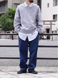 こういう襟がでてる服って名前なんですか これは襟付きのシャツの上に Yahoo 知恵袋