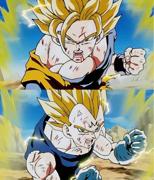 ドラゴンボール魔人ブウ編 悟空2と魔人ベジータはちょうど互 Yahoo 知恵袋