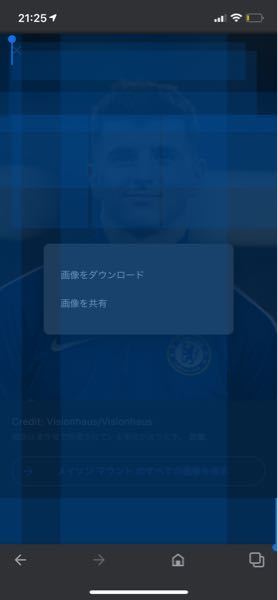 最近Googleで画像を長押ししたらこんなことなるんですけどなんなんです 