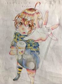 中二女子 色鉛筆で茶色の髪と 白い紙 の塗り方を教えてください Yahoo 知恵袋