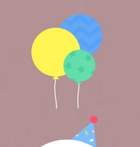 Lineの知り合いの誕生日のホーム画面に流れる風船はなんですか 風船タッ Yahoo 知恵袋