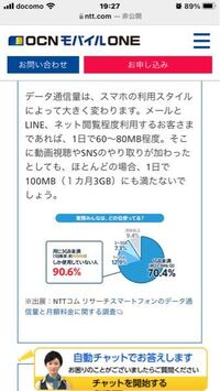 これってほんとでしょうか 私は月7ギガなのですが 使い切ってしまい Yahoo 知恵袋