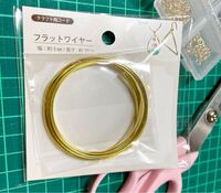 セリアに売っているレジンのワイヤーなのですが 先日購入しとても Yahoo 知恵袋
