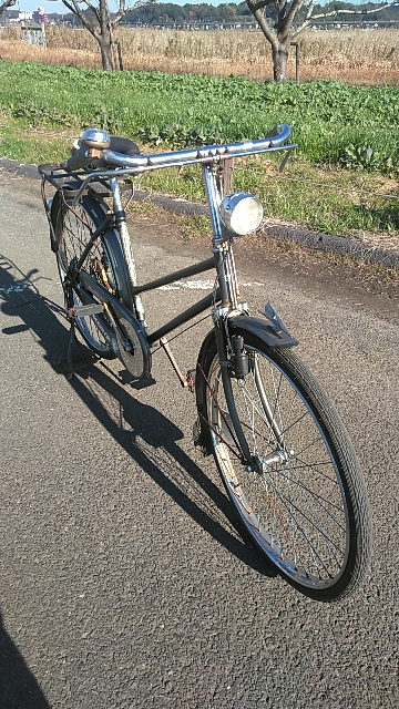 昭和の自転車について質問です。ナショナル自転車のREGULAR号に乗り
