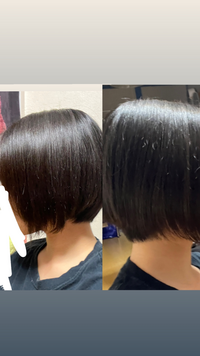 髪を伸ばしたいです 毛先がスカスカで画像のように左右の長さが違うのも気に Yahoo 知恵袋