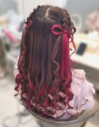 今度ヘアメを美容院でしてもらうのですが 量産型の髪リボンハーフ Yahoo 知恵袋