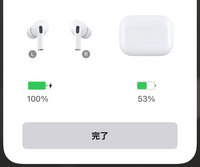AirPodsの片方の充電マークが表示されず、音も聞こえなくなって AirPodsの片方の充電マークが表示されず、音も聞こえなくなって