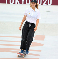 オリンピックのスケボー女子ストリートに ベルギー代表として出場していた Yahoo 知恵袋