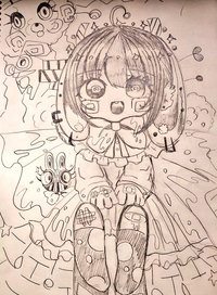 徹夜で絵を描きました 何歳の人が描いたように見えますか Yahoo 知恵袋