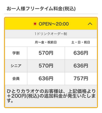 ビックエコーの料金について初めてビックエコーをヒトカラ フリータイムで利 Yahoo 知恵袋