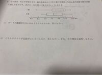 中学数学箱ひげ図です どなたかわかる方解説お願い致します Yahoo 知恵袋