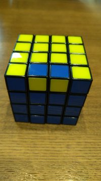 4 4ルービックキューブで ここまでは揃いました 写真に写っていない面は Yahoo 知恵袋