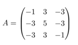線形代数の対角化？の問題です。分かる方、教えてください この行列が対角化可能かどうかを判定して可能ならP^(-1)AP及び正則行列Pを求めてください