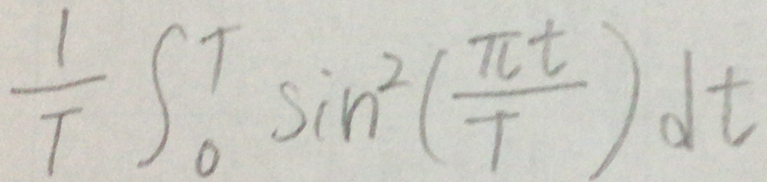 写真の問題の解き方を教えて下さい。答えは1/2になり、「sin^2x＝(1-cos2x)/2」を利用するらしいのですが、自分にはよく分かりません。途中式まで教えていただけるとありがたいです。よろしくお願いします。