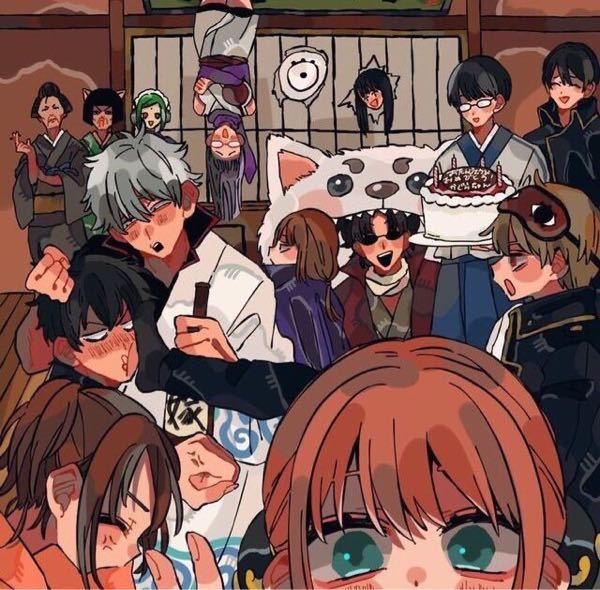 この銀魂のイラスト描いた人を教えて下さい 名前は晒しま Yahoo 知恵袋