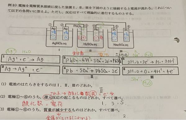 高校化学に関する質問です(写真見にくくてすみません)。(3)なのですが、なぜ3や4が当てはまらないのかが分かりません。教えて欲しいです