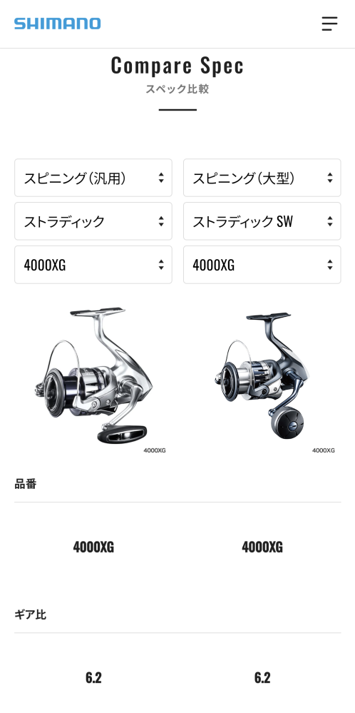 値下げ。ストラディック4000XGとセドナ4000HG 値下げ。ストラディック4000XGとセドナ4000HG