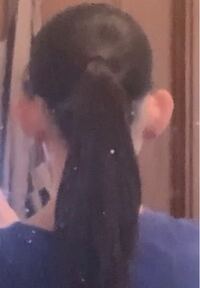 私立ち耳で ポニーテールをした時の後ろ姿が写真のような感じで耳 Yahoo 知恵袋